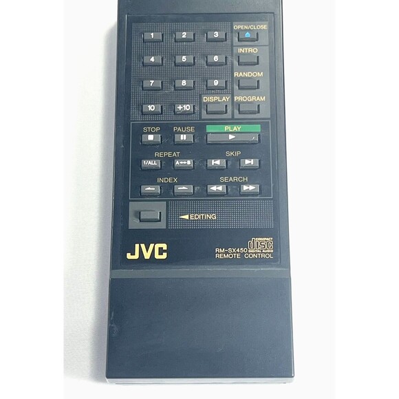 JVC Genuine RM-SX450 Black Remote Control Tested - Picture 2 of 7